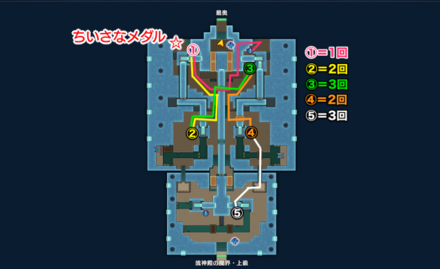 エビルプリーストの隠れ家手順4