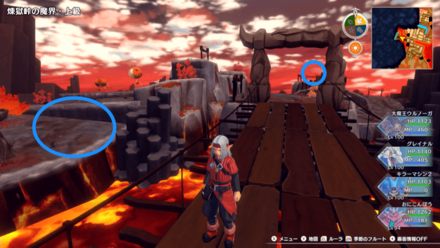 周囲のタマゴを確認する