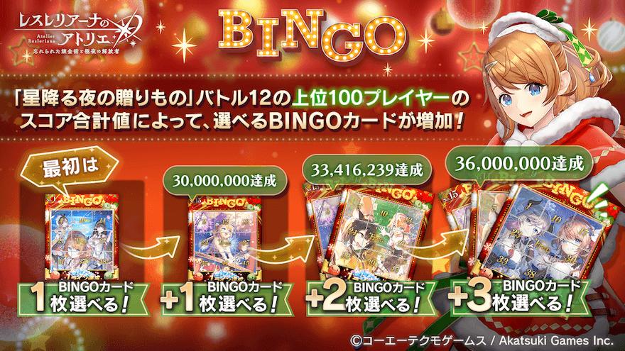 レスレリBINGOキャンペーン