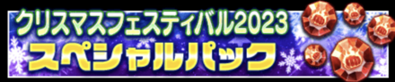 「クリスマスフェスティバル2023」パック