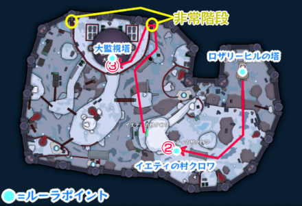 鉄鋼砦の魔界・初級の攻略チャート