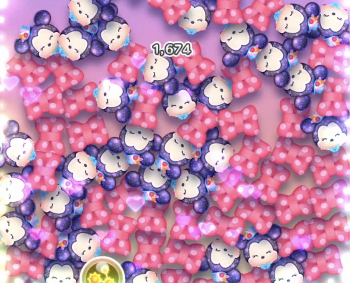 ツムが2種類に変化