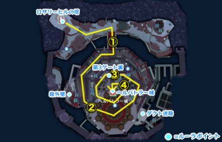 鉄鋼砦の魔界上級