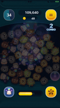 フェスティバルミッキーのスキルGIF