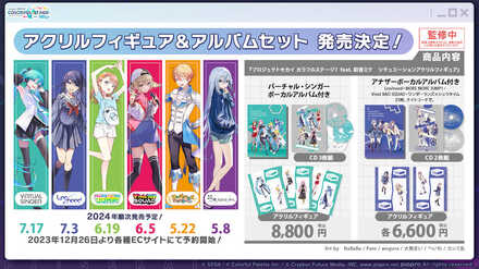 アクリルフィギュアなど