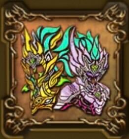 アイリス＆ゼイアンの紋章・盾