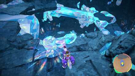 らせん状のエリア