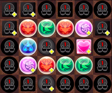 超暗闇ドロップの位置