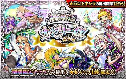 オンリーαガチャ