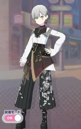 和風ロックファッション