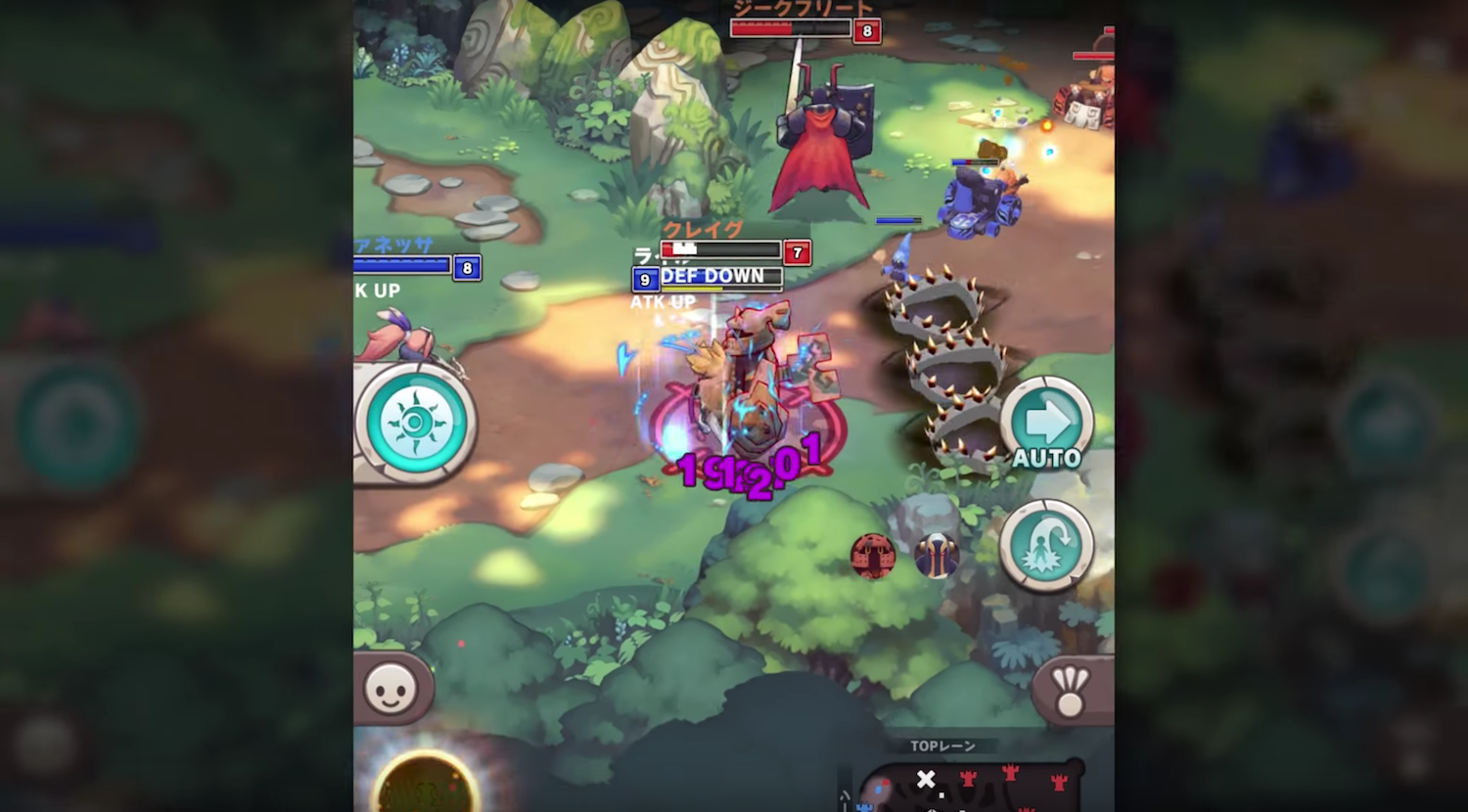 オーディンクラウン バトル