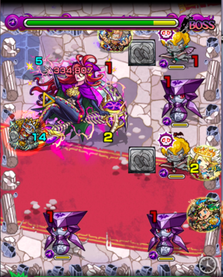 ボス戦第2ステージの画像