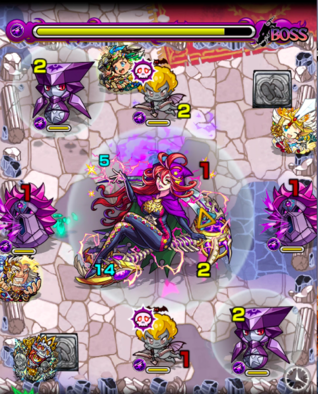 ボス戦第3ステージの画像