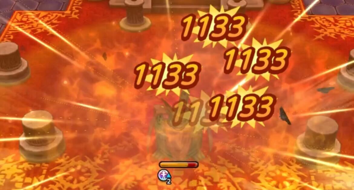 守備力ダウンを入れる