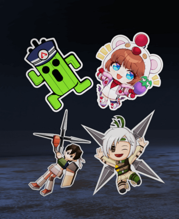 FFⅦ REBIRTH EVENT スーパーレアステッカーセット5の画像