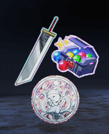 FFⅦ REBIRTH EVENT レジェンダリーステッカーセットの画像