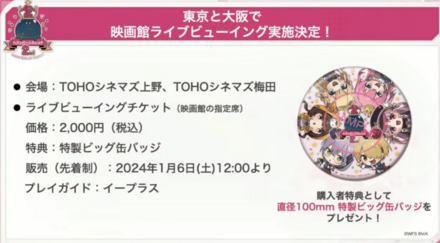 2周年の情報まとめ