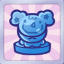 あおワイルドさんの像