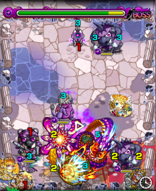 ボス戦第2ステージの画像