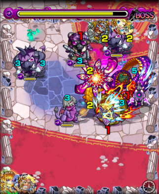 ボス戦第3ステージの画像