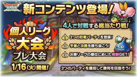 個人リーグ大会