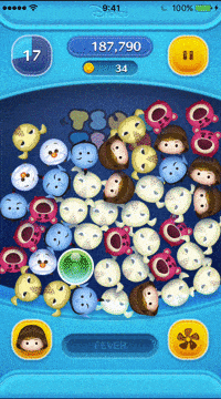 ボムキャンセルしない時のGIF