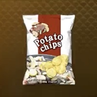 ポテトチップスバーベキュー味画像