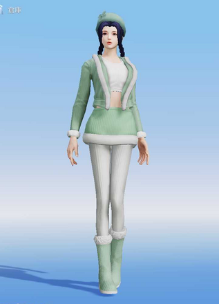 夢の中の微笑画像