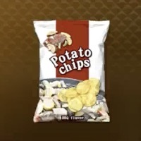 ポテトチップス バーベキュー味画像