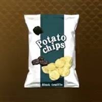 ポテトチップス 黒トリュフ味画像