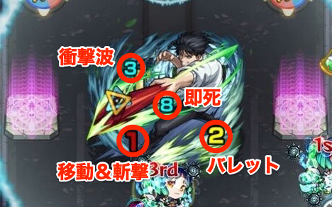 伏黒甚爾　攻撃パターン