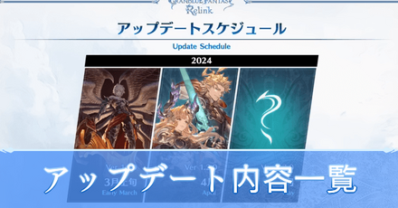 アップデート内容一覧