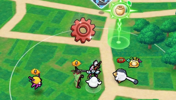 フィールドに落ちている歯車アイコンから入手