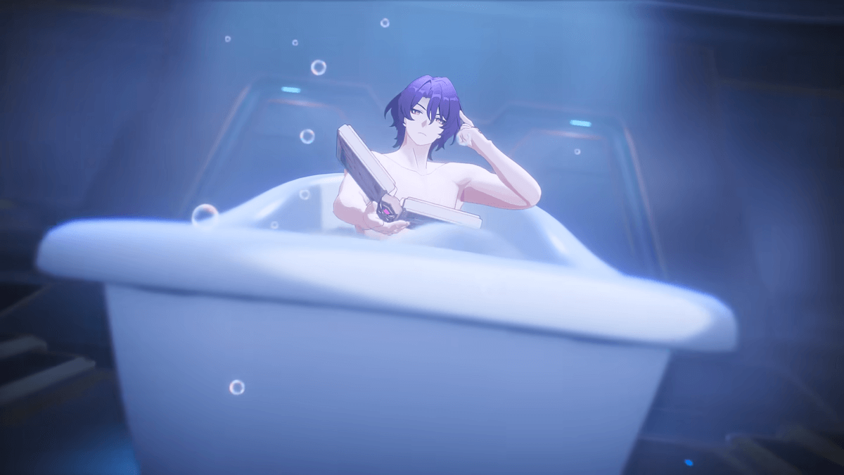 Dr.レイシオのお風呂入浴シーン