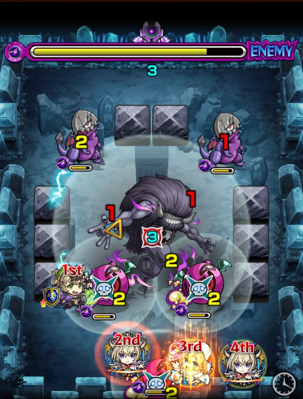 疱瘡神 ステージ