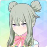 コーヒーカップバルーンヘアスタイル