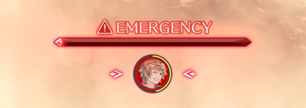 戦闘不能中はクライシスゲージが減る