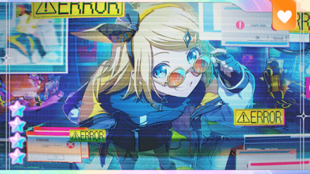 ［スクリーンに照らされて］鏡音リン