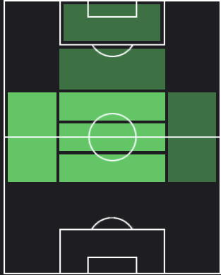 マヌ・トリゲロスの適正ポジション