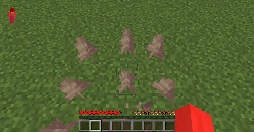 鍾乳石の上に着地