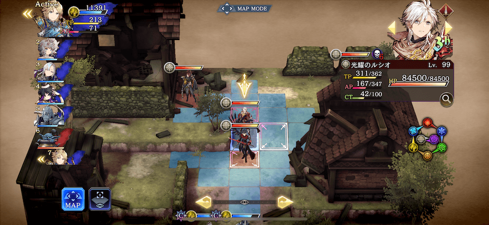 バーストコアの遺跡エリア7