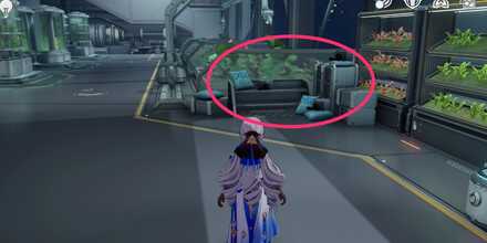 休憩スペースの外見