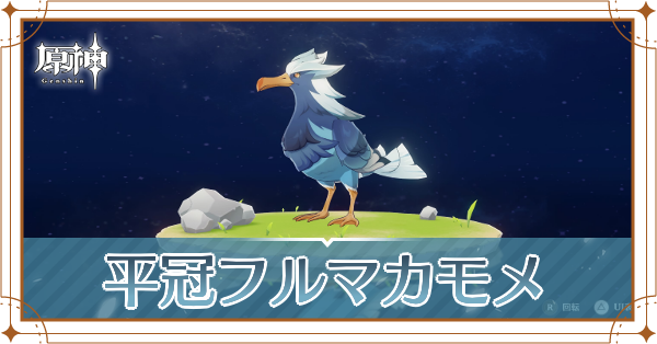 平冠フルマカモメの入手場所と使い道