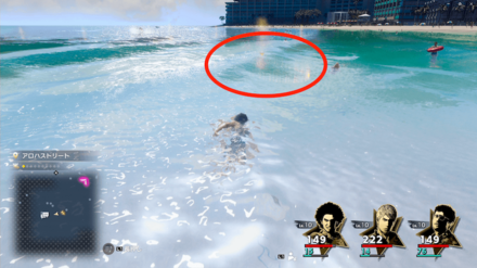 ライフガードのお仕事画像