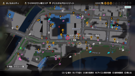 バングルの場所