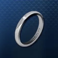 白銀のペアリング画像