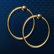 シンプルイヤリング画像