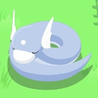 ミニリュウの星1寝顔画像