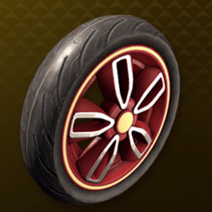 OKAホイール（レッド）画像