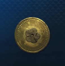 アンティークな硬貨画像